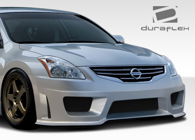 2008 Nissan altima front bumper white #2