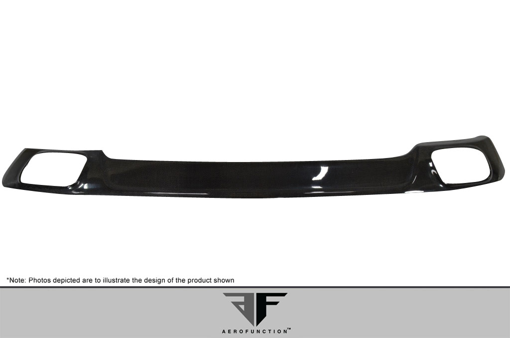 Carbon Fiber Fibre Rear Lip/Add On Bodykit for 2016 BMW 7 Series ALL - BMW 7 Series F01 F02 AF-1 Rear Diffuser ( CFP ) - 1 Piece