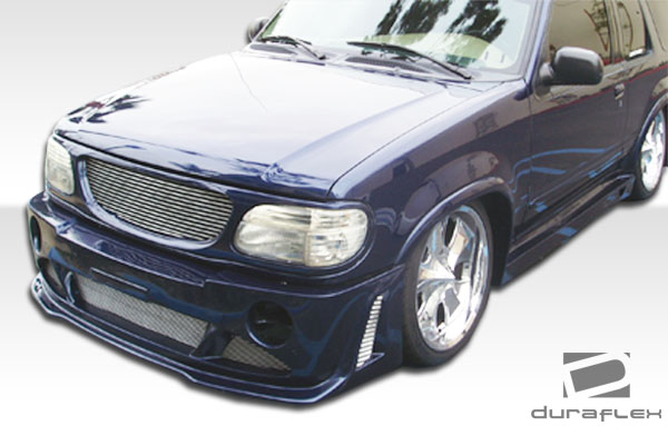 1998 Ford Explorer Fiberglass+ Front Bumper Body Kit - 1995-2000 Ford