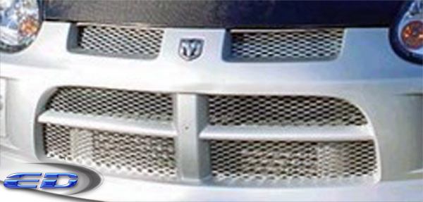 2015 Universal Universal ALL - Metal Grill Grille Bodykit - t Mesh Grille (silver) - 2 Piece