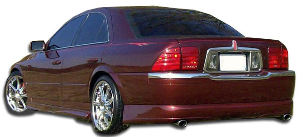 2000-2002 Lincoln LS Duraflex Racer Rear Lip Under Spoiler Air Dam - 1 Piece (Overstock)