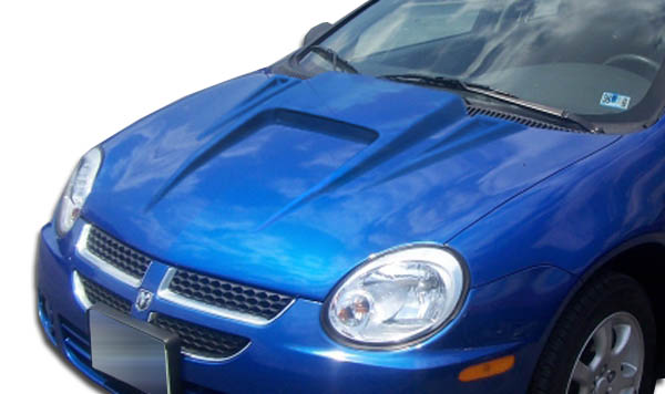 2000-2005 Dodge Neon Duraflex Spyder 3 Hood - 1 Piece