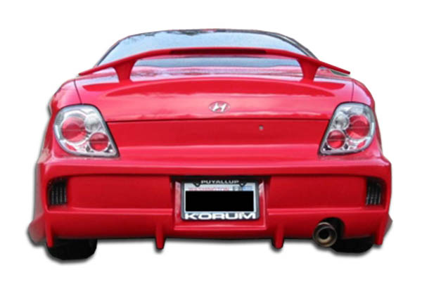 2000-2001 Hyundai Tiburon Duraflex Vader Rear Bumper Cover - 1 Piece