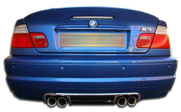 2006 BMW M3 2DR - Fiberglass+ Rear Lip/Add On Body Kit  - BMW M3 E46 2DR Duraflex AC-S Rear Diffuser - 1 Piece (Overstock)