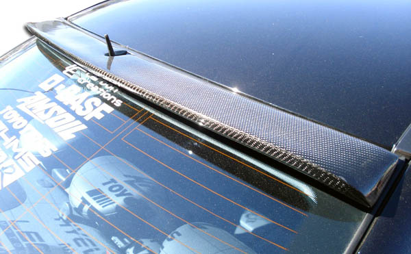 2001-2007 Mercedes C Class W203 Carbon Creations Morello Edition Roof Window Wing Spoiler - 1 Piece (Overstock)