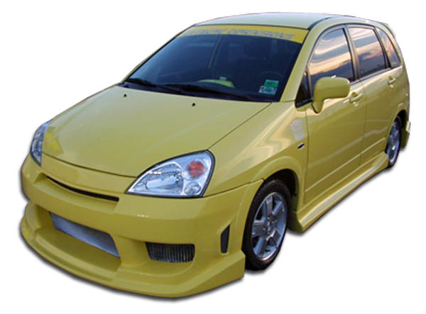 2006 Suzuki Aerio ALL - Fiberglass+ Body Kit Bodykit - Suzuki Aerio Duraflex SX Drifter Body Kit - 4 Piece - Includes Drifter Front Bumper Cover (1003