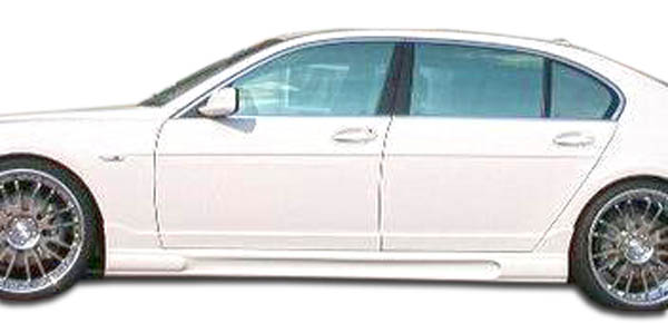 2002-2008 BMW 7 Series E66 Duraflex HM-S Side Skirts Rocker Panels (long wheelbase) - 2 Piece