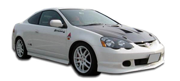 2002 Acura RSX ALL - Fiberglass+ Front Lip/Add On Bodykit - 2002-2004 Acura RSX Duraflex Type R Front Lip Under Spoiler Air Dam - 1 Piece