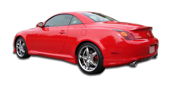 2010 Lexus SC ALL - Fiberglass+ Rear Lip/Add On Bodykit - Lexus SC Series SC430 Duraflex VIP Rear Add On Bumper Extensions - 2 Piece