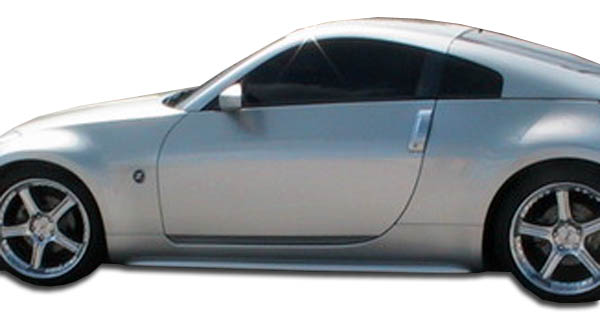 2003-2008 Nissan 350Z Z33 Duraflex S Design Side Skirts Rocker Panels - 2 Piece