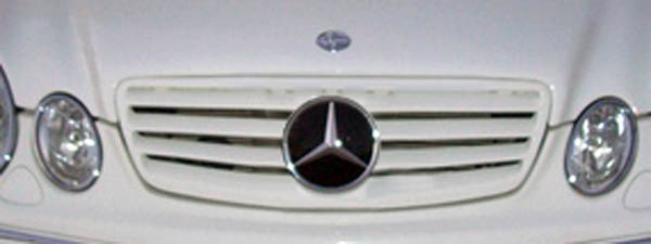 2003-2006 Mercedes E Class W211 Duraflex LR-S F-1 Grille - 2 Piece (Overstock)