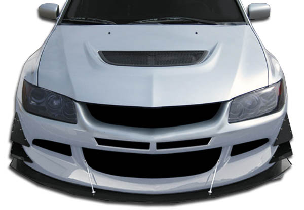 2003-2006 Mitsubishi Lancer Evolution 8 9 Duraflex GT500 Wide Body Front Bumper Cover - 1 Piece