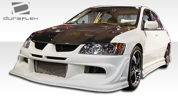 2003-2006 Mitsubishi Lancer Evolution 8 9 Duraflex Vader Front Bumper Cover - 1 Piece (Overstock)