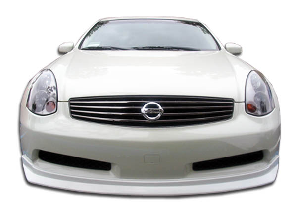 2006-2007 Infiniti G Coupe G35 Sport Polyurethane D-Spec Front Lip Under Spoiler Air Dam - 1 Piece (Overstock)