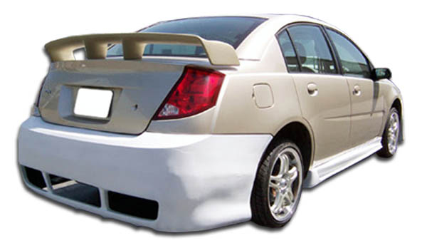 2007 Saturn Ion 4DR - Fiberglass+ Rear Bumper Body Kit  - Saturn Ion 4DR Duraflex Showoff 3 Rear Bumper Cover - 1 Piece