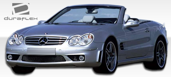 2003-2008 Mercedes SL Class R230 Duraflex SL65 Look Body Kit - 4 Piece - Includes SL65 Look Front Bumper Cover (106111) LR-S Side Skirts Rocker Panels (103735) LR-S Rear Bumper Cover (103736)