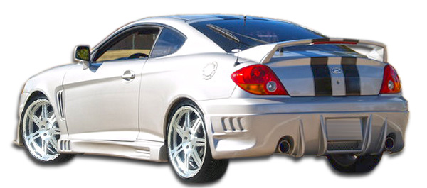 2003-2006 Hyundai Tiburon Duraflex Racer Rear Lip Under Spoiler Air Dam - 1 Piece