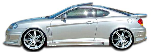 2003-2006 Hyundai Tiburon Duraflex Racer Side Skirts Rocker Panels - 2 Piece