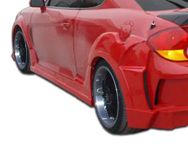 2003-2006 Hyundai Tiburon Duraflex Raine Wide Body Side Skirts Rocker Panels - 2 Piece