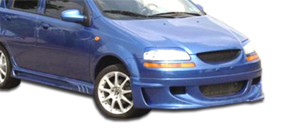 2004 Chevrolet Aveo 5DR - Fiberglass+ Bodykit Bodykit - 2004-2006 Chevrolet Aveo 5DR Duraflex Racer Body Kit - 4 Piece - Includes Racer Front Lip Unde