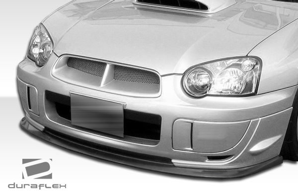2004 Subaru Impreza 4DR - Polyurethane Front Lip/Add On Bodykit - 2004-2005 Subaru Impreza WRX STI Polyurethane C-Speed 2 Front Lip Under Spoiler Air