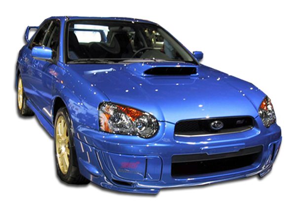 2004-2005 Suburu Impreza Duraflex STI Look Body Kit - 4 Piece - Includes STI Look Front Bumper Cover (103186) STI Look Rear Bumper Cover (103188) STI Look Side Skirts Rocker Panels (103187)