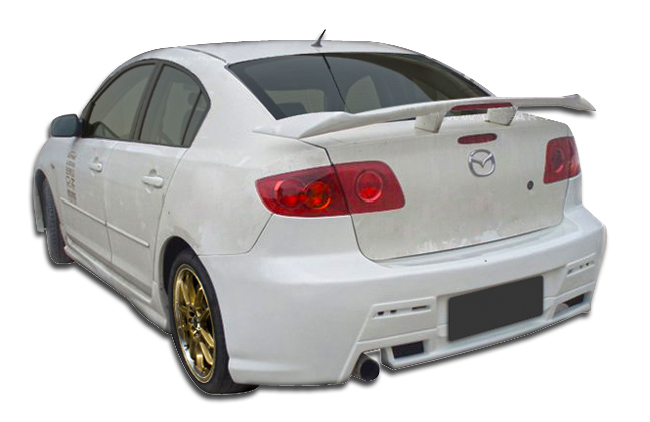 2005 Mazda Mazda 3 4DR Rear Bumper Body Kit - 2004-2009 Mazda 3