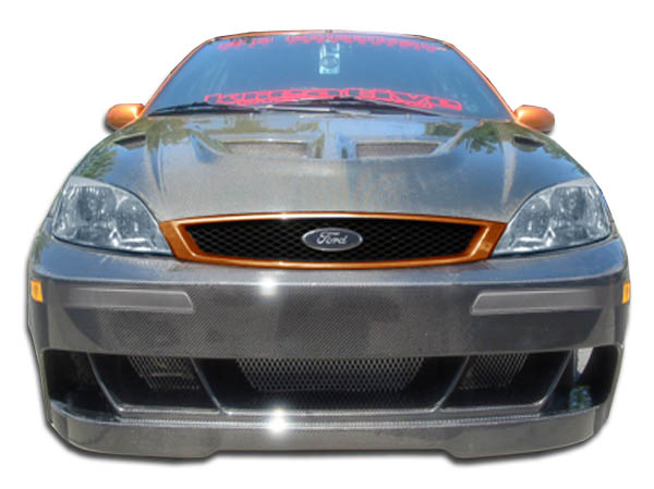 2007 Ford Focus  - Carbon Fiber Fibre Front Bumper Body Kit  - Ford Focus Carbon Creations Pro-DTM Front Bumper Cover - 1 Piece (Overstock)