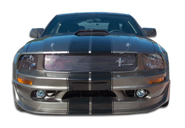2005 Ford Mustang ALL Front Bumper Bodykit - 2005-2009 Ford Mustang V6 Polyurethane Cobra R Front Bumper Cover - 1 Piece