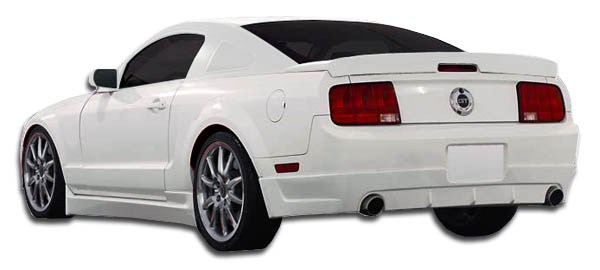 2005 Ford Mustang ALL - Fiberglass+ Rear Lip/Add On Bodykit - 2005-2009 Ford Mustang Duraflex Racer 2 Rear Lip Under Spoiler Air Dam - 1 Piece