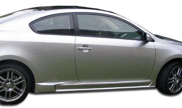 2010 Scion TC  - Fiberglass+ Sideskirts Body Kit  - Scion tC Duraflex I-Spec Side Skirts Rocker Panels - 2 Piece (Overstock)