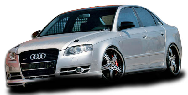 Polyurethane Bodykit Bodykit for 2006 Audi A4 ALL - 2006-2008 Audi A4 Couture A-Tech Body Kit - 4 Piece - Includes A-Tech Front Lip Under Spoiler Air