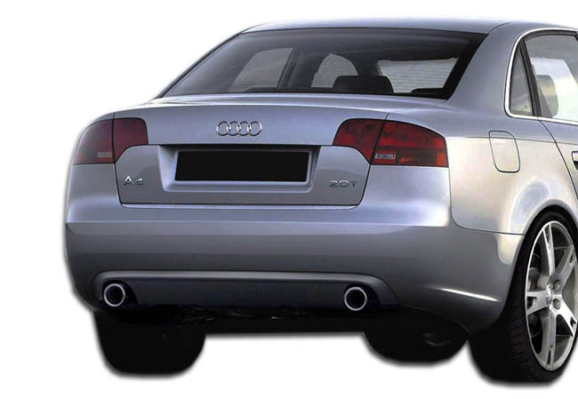 2006 Audi A4 ALL - Fiberglass+ Rear Lip/Add On Bodykit - 2006-2008 Audi A4 2DR 4DR Wagon Duraflex CR-C Rear Diffuser - 1 Piece