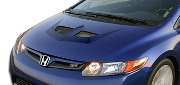 2006-2011 Honda Civic 2DR Duraflex Evo Hood - 1 Piece