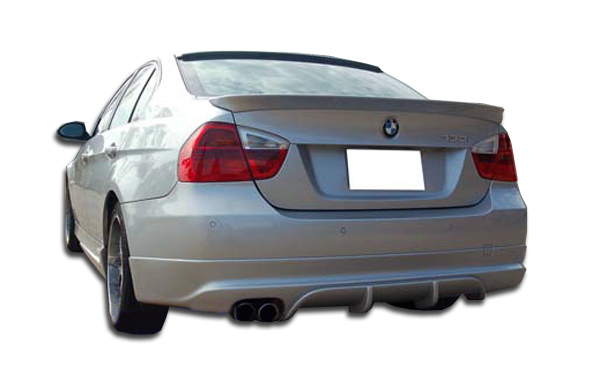 2008 BMW 3 Series 4DR - Fiberglass+ Rear Lip/Add On Body Kit  - BMW 3 Series E90 4DR Duraflex AC-S Rear Lip Under Spoiler Air Dam (base model) - 1 Pie