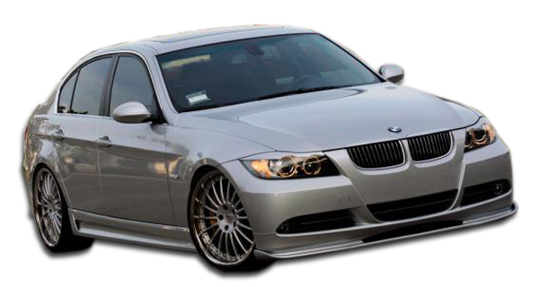 2006 BMW 3 Series 4DR - Fiberglass+ Bodykit Bodykit - 2006-2008 BMW 3 Series E90 4DR Duraflex HM-S Body Kit - 4 Piece - Includes HM-S Front Lip Under