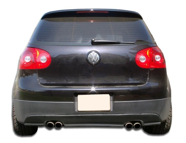 2006-2009 Volkswagen Golf GTI Rabbit Duraflex Type A Rear Lip Under Spoiler Air Dam - 1 Piece (Overstock)