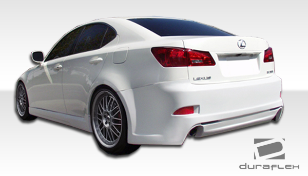 2006-2013 Lexus IS Series IS250 IS350 4DR Duraflex VIP Rear Bumper Cover - 1 Piece (Overstock)