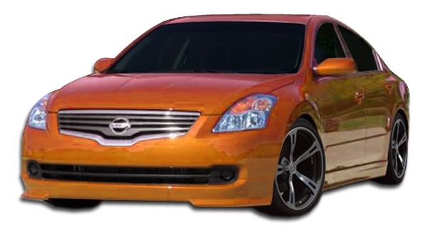 2007 Nissan Altima 4DR - Fiberglass+ Bodykit Bodykit - 2007-2009 Nissan Altima 4DR Duraflex Racer Body Kit - 4 Piece - Includes Racer Front Lip Under