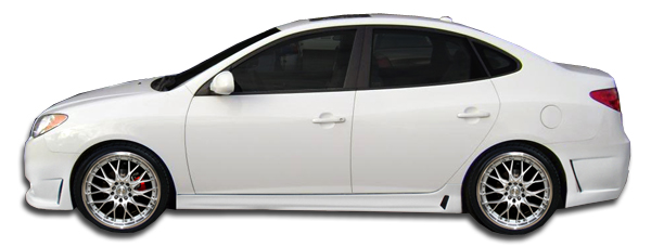 2007-2010 Hyundai Elantra Duraflex B-2 Side Skirts Rocker Panels - 2 Piece (Overstock)