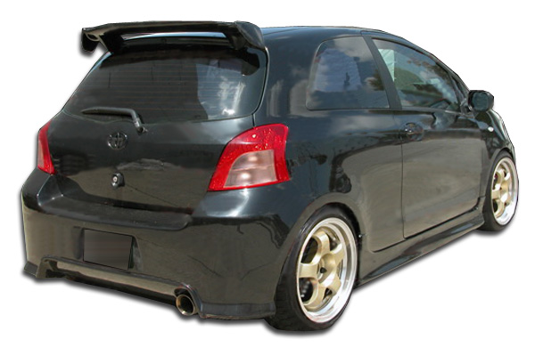 2007 toyota yaris rear bumper cover #6