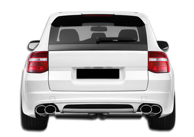 2008-2010 Porsche Cayenne AF-1 Wide Body Rear Bumper Cover ( GFK ) - 3 Piece