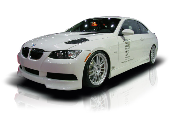 2007-2013 BMW 3 Series E92 2dr E93 Convertible Couture Urethane Executive Side Skirts Rocker Panels - 2 Piece (Overstock)