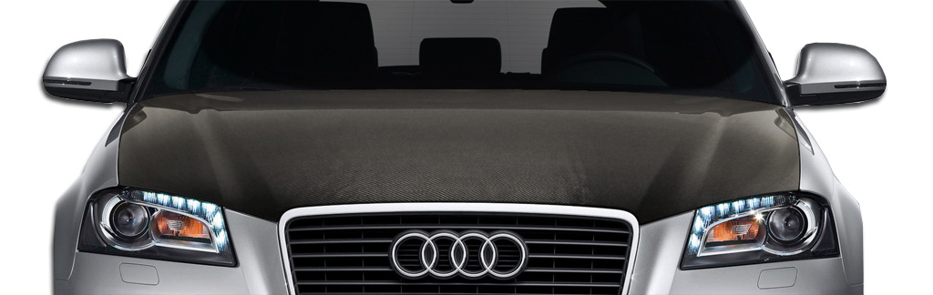 2009 Audi A3 ALL - Carbon Fiber Fibre Hood Bodykit - 2009-2013 Audi A3 Carbon Creations OEM Hood - 1 Piece