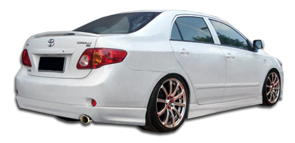 2009-2010 Toyota Corolla Duraflex GT Sport Rear Lip Under Spoiler Air Dam - 1 Piece (Overstock)