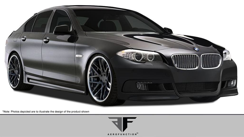 2013 BMW 5 Series 4DR - Fiberglass+ Body Kit Bodykit - BMW 5 Series F10 4DR AF-2 Body Kit ( GFK ) - 6 Piece - Includes AF-2 Front Bumper Cover (108169