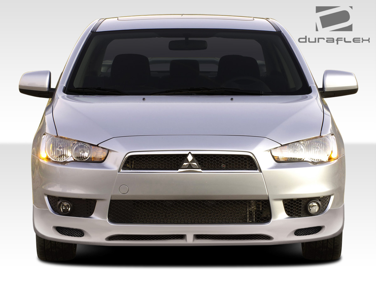 2012 Mitsubishi Lancer  - Fiberglass+ Front Lip/Add On Bodykit - Mitsubishi Lancer Duraflex RX-S Front Lip Under Spoiler Air Dam - 1 Piece