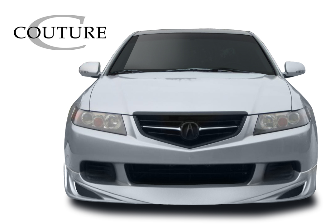 Polyurethane Front Lip/Add On Bodykit for 2005 Acura TSX ALL - 2004-2005 Acura TSX Couture Vortex Front Lip Under Spoiler Air Dam - 1 Piece