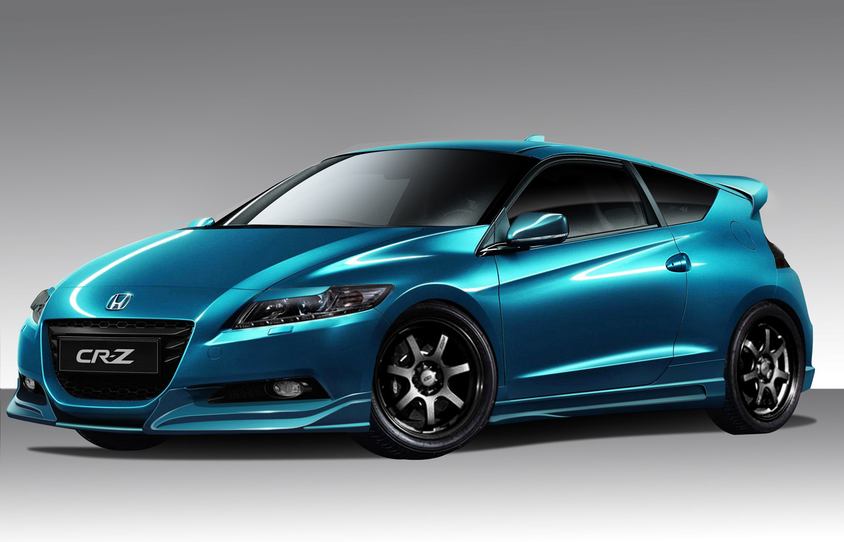 2012 Honda CR-Z  - Fiberglass+ Body Kit Body Kit  - Honda CR-Z Duraflex C-Blaze Body Kit - 9 Piece - Includes C-Blaze Front Lip Under Air Dam Spoiler