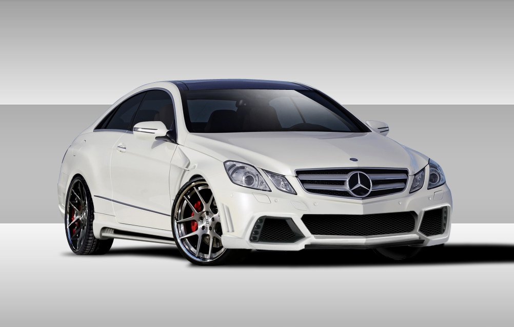 2013 Mercedes E Class 2DR - Fiberglass+ Body Kit Bodykit - Mercedes E Class C207 2DR Eros Version 2 Body Kit - 6 Piece - Includes Eros Version 2 Front